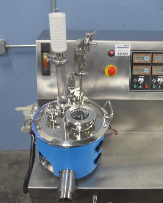 USED GEA AEROMATIC FIELDER Model PMA-1 High Shear Mixer/Granulator with MiniPpurge system. Rotor 1 RPM 55-556. Rotor 2 RPM 1500-3000. Only Rotor 1 installed. Bowl is 10